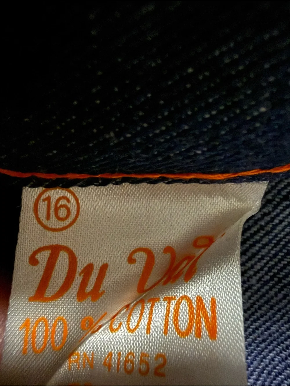 Kid’s Deadstock 100% Cotton Jeans